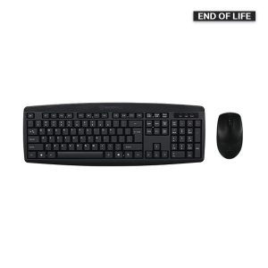 MICROPACK KM-203W WIRELESS COMBO BLACK