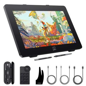 XP-PEN Artist Pro 24 Gen-2 4K Ultra HD Drawing Tablet with Screen, Dual 16384 Pen Pressure Stylus, Wireless Keydial