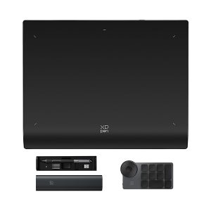 XP-PEN Deco Pro XLW (Gen 2) Wireless Drawing Tablet, 11 Inch Bluetooth Computer Graphics Tablet with X3 Pro Stylus & Mini Key-dial, Digital Drawing Pad for Animation, Digital Art, Video Editing