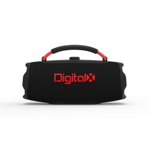 Digital X Pulse Pro portable Bluetooth speaker with carrying handle – front view