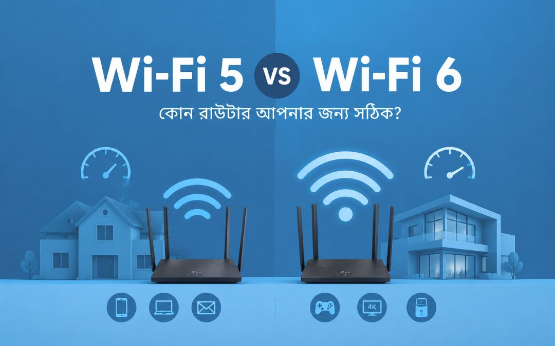 Wi-Fi 5 vs Wi-Fi 6: ২০২৬ সালে কোন Router কিনবেন?