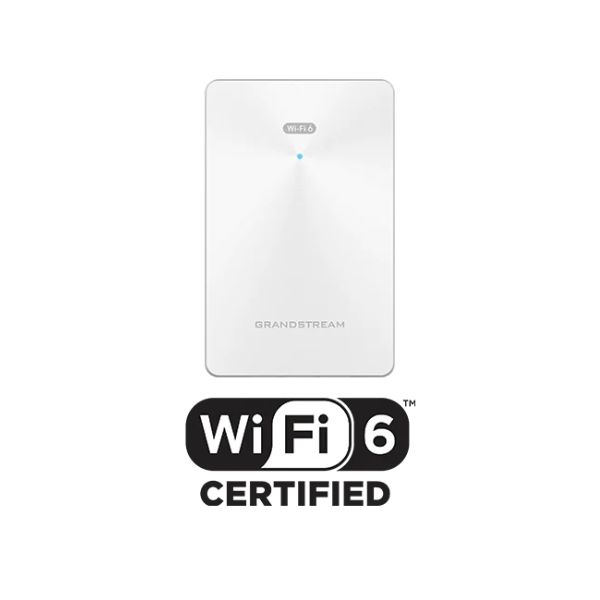 Grandstream GWN7661E Wi-Fi 6 wireless access point with Wi-Fi 6 Certified branding